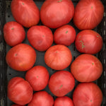 Load image into Gallery viewer, Several red tomatoes on a black tray
